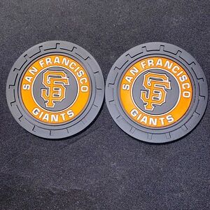 SAN FRANCISCO GIANTS Baseball MLB ⚾️ 2 Cup Holders w/Logo & Name